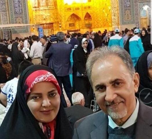 عکس پیمان یوسفی و همسرش