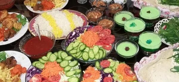عکس شب یلدا غذا