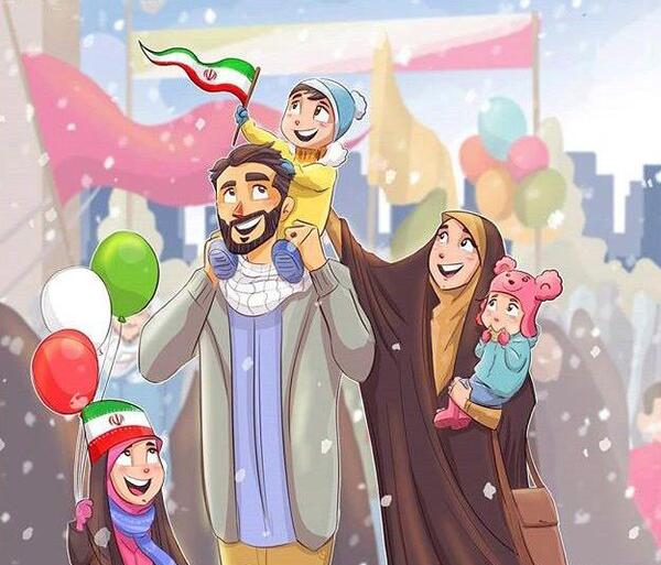 عکس ایده برای جشن انقلاب