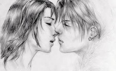 عکس عاشقانه دو نفره طراحی