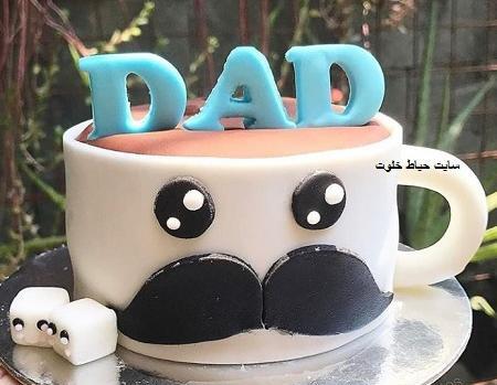 عکس ایده برای تزیین کیک روز پدر