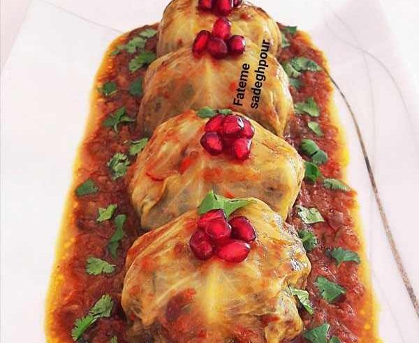 عکس غذا دلمه