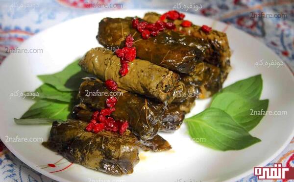 عکس غذا دلمه