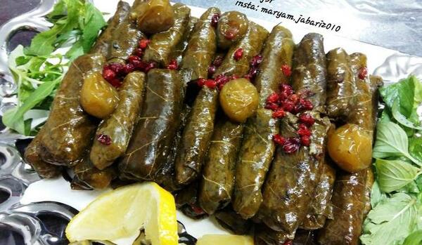 عکس غذا دلمه
