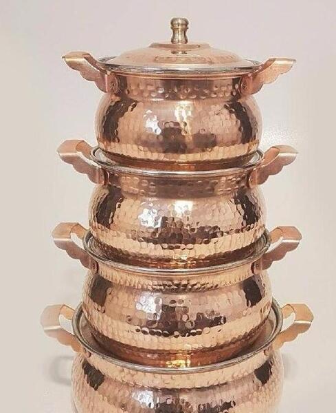 عکس سرویس ظروف مسی