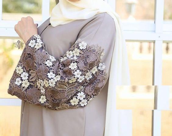 عکس مانتو طوسی بلند