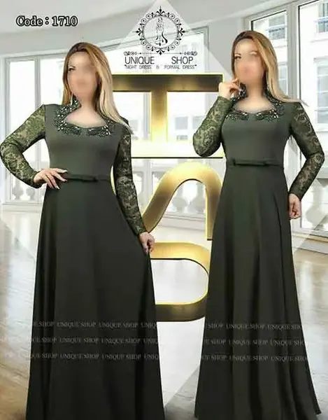 عکس لباس مجلسی دخترانه پوشیده