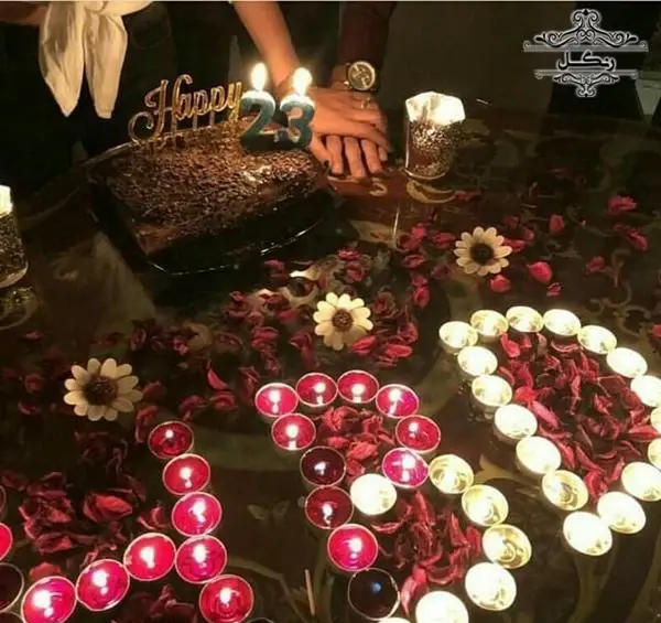 عکس ایده برای تولد رمانتیک