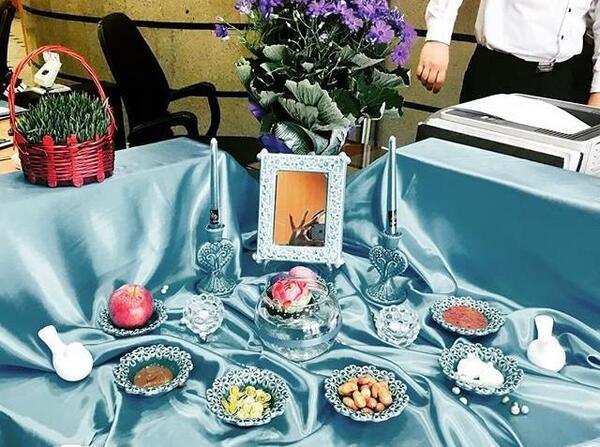 عکس ایده نو برای سفره هفت سین