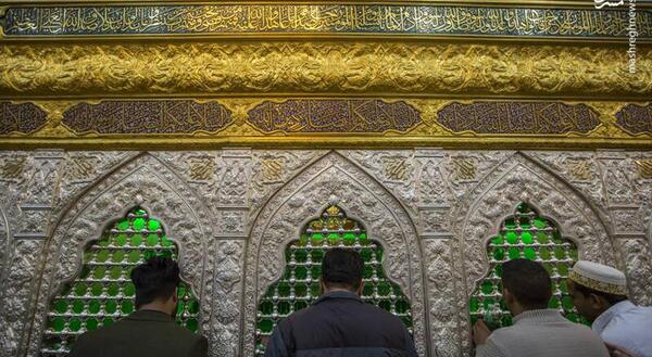 عکس ضریح مطهر امام حسین