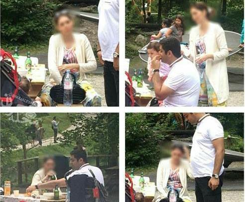 عکس آزاده نامداری بی حجابی
