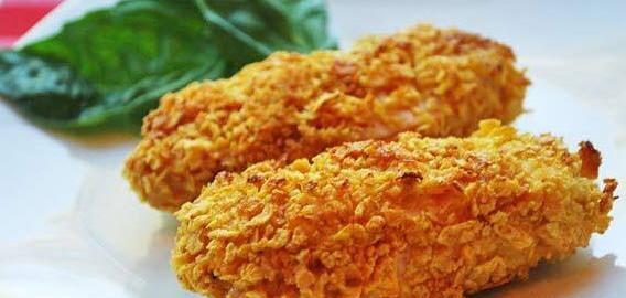 عکس ناگت مرغ و ذرت