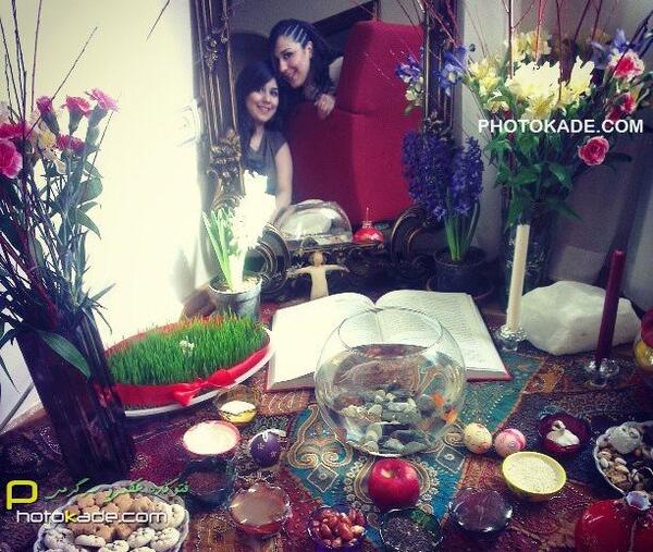 عکس هایی از سفره هفت سین کارتونی
