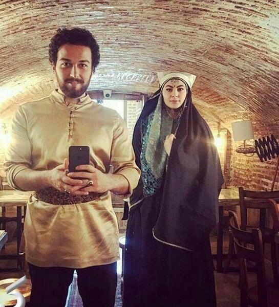 عکس شوهر مریم مومن