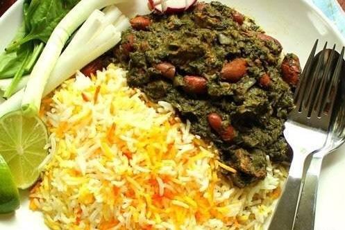 عکس قورمه سبزی خشک