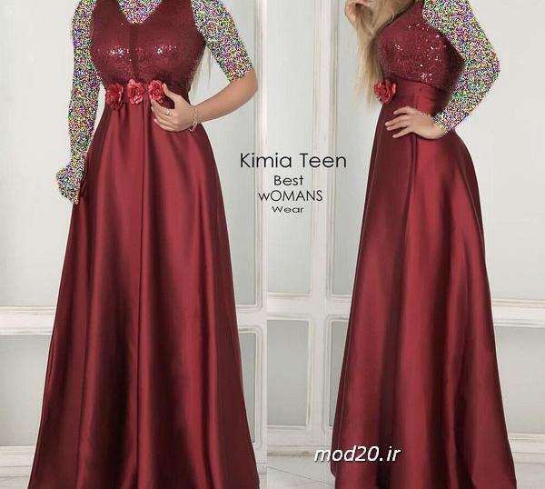 عکس لباس مجلسی زنانه ماکسی