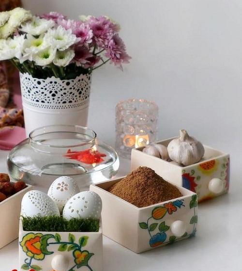 عکس ایده های خلاقانه برای هفت سین