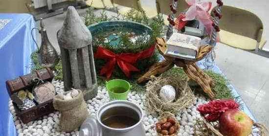 عکس ایده برای هفت سین با وسایل دور ریختنی