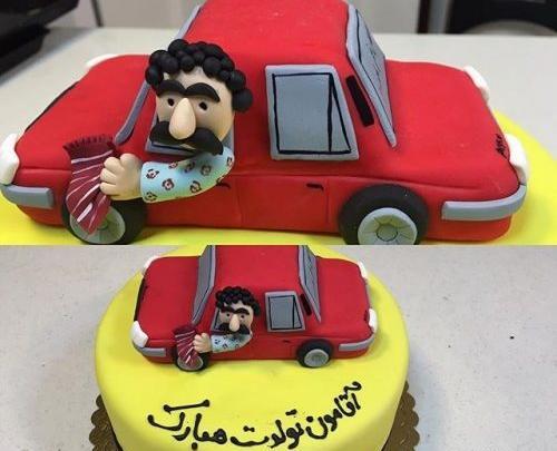 عکس کیک تولد مردانه گوشی