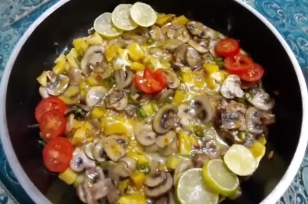 عکس غذا قارچ