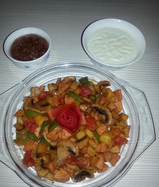 عکس غذا قارچ