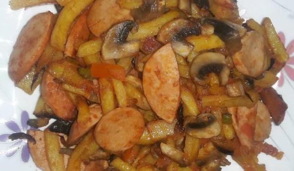 عکس غذا قارچ