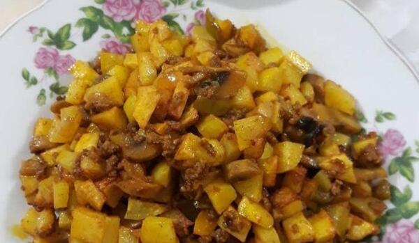 عکس غذا قارچ