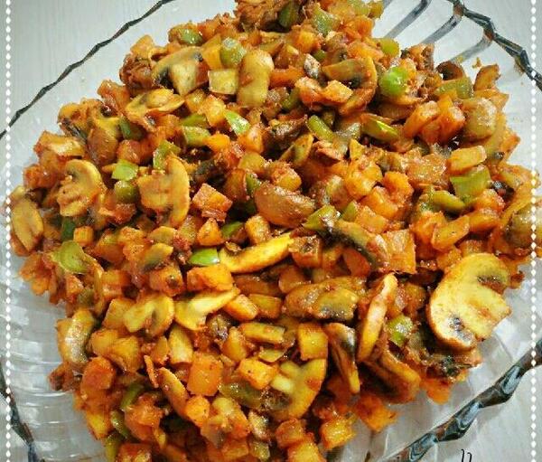 عکس غذا قارچ