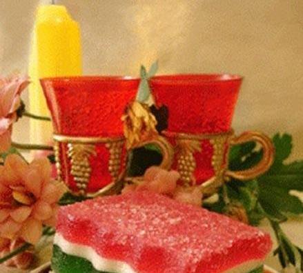 عکس ایده برای ژله شب یلدا