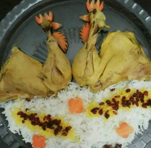 عکس غذای عروسی