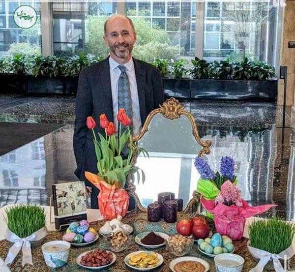 عکس سفره هفت سین امین حیایی