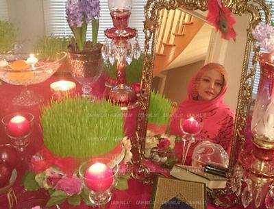 عکس سفره هفت سین امین حیایی