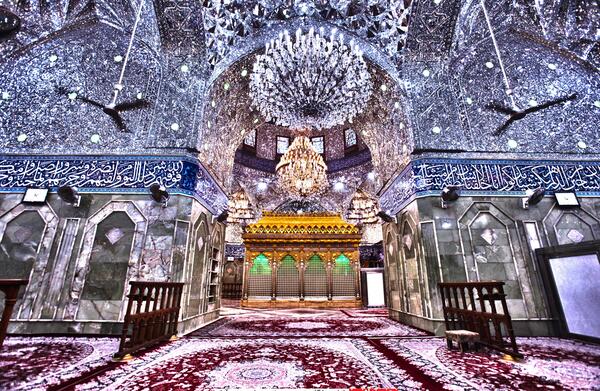 عکس ضریح جدید امام حسین hd