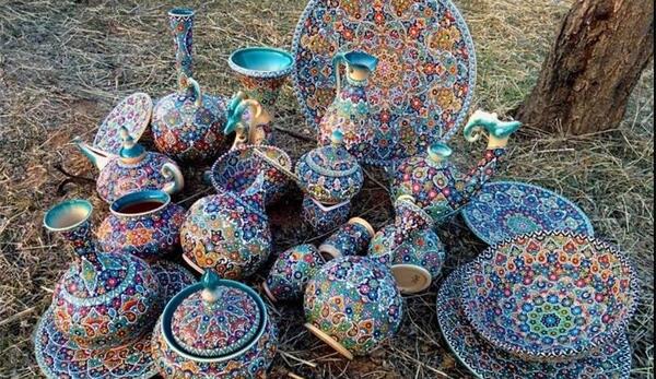 عکس های ظروف سفالی
