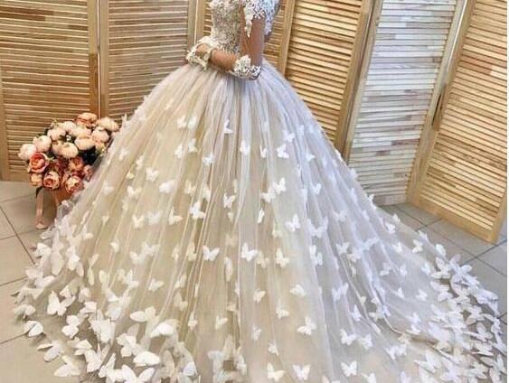 عکس لباس پروانه ای