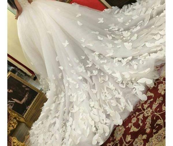 عکس لباس پروانه ای