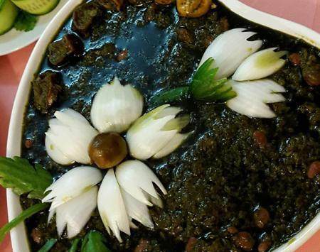 عکس کارتونی قورمه سبزی