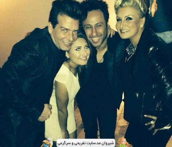 عکس باران خواننده و همسرش