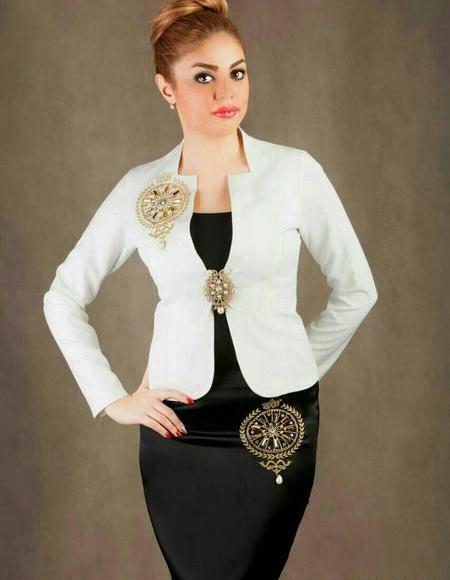 عکس لباس مجلسی کت دامن