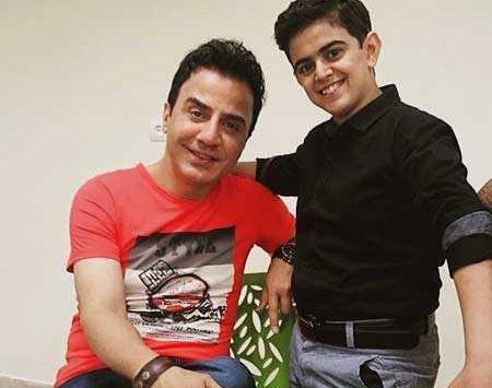 عکس امیرمحمد با همسرش