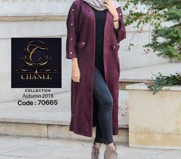 عکس مانتو جلو باز لاکچری