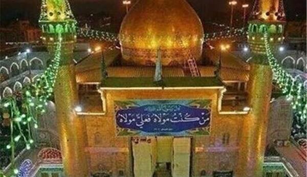 عکس ضریح حضرت علی ع