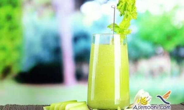 عکس آب کرفس و لیمو