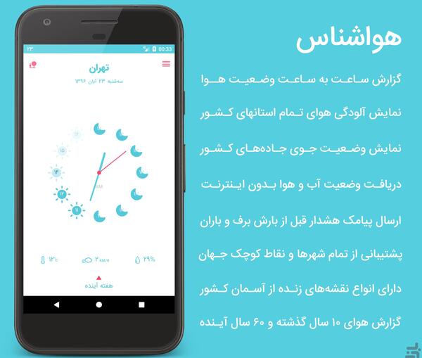 عکس وضعیت آب و هوا
