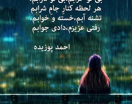 عکس نوشته دلتنگم ولی هیچ غلطی نمیتونم بکنم