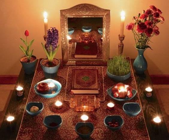 عکس سفره هفت سین در منزل