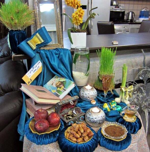 عکس سفره هفت سین در منزل