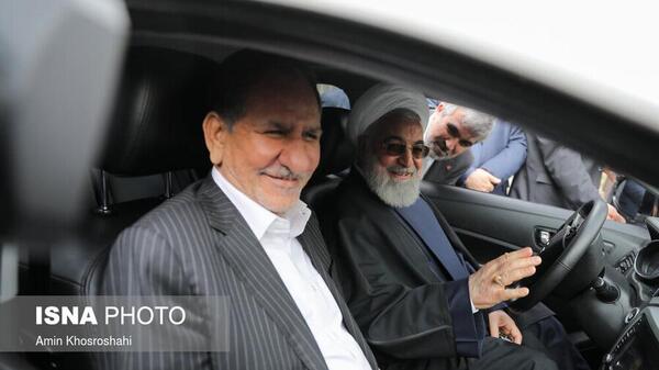عکس ماشین حسن روحانی