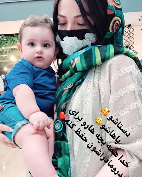 عکس بارداری لیلا اوتادی