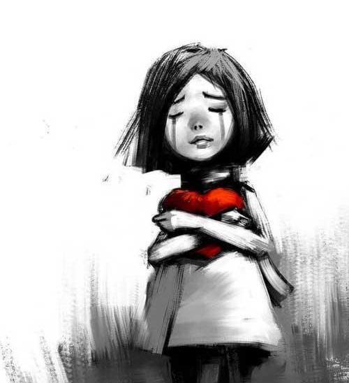 عکس غمگین دخترانه دل شکسته